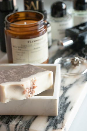 By The Fire Artisan Soap and Candle Gift Set